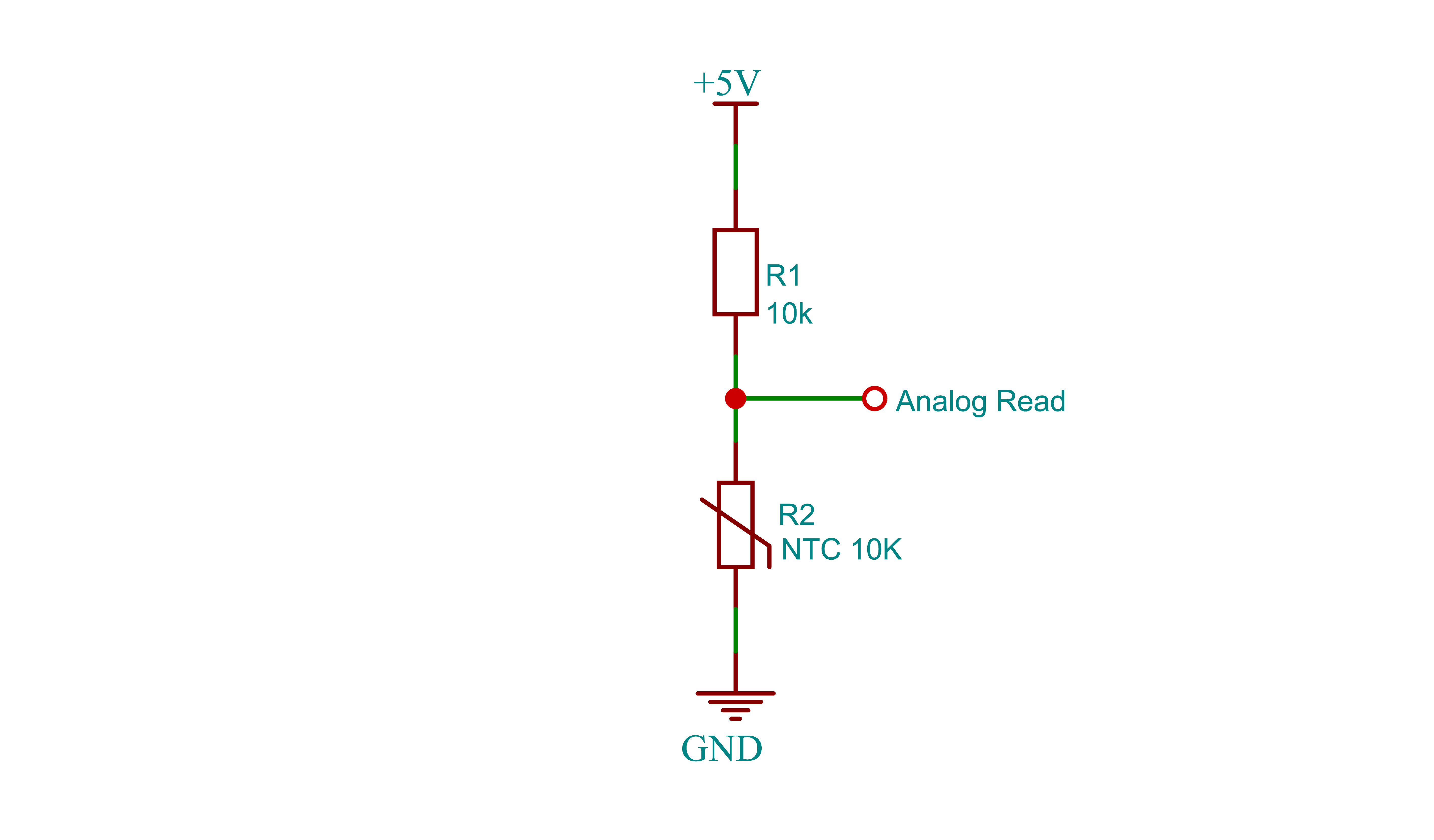 [Interfacing NTC Thermistor With Arduino](https://circuitdigest.com/microcontroller-projects/interfacing-Thermistor-with-arduino) — wiring diagram